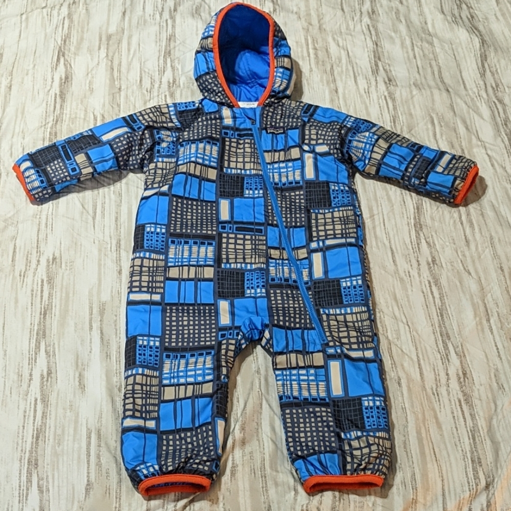 Patagonia Baby Reversible Puff-Ball Bunting